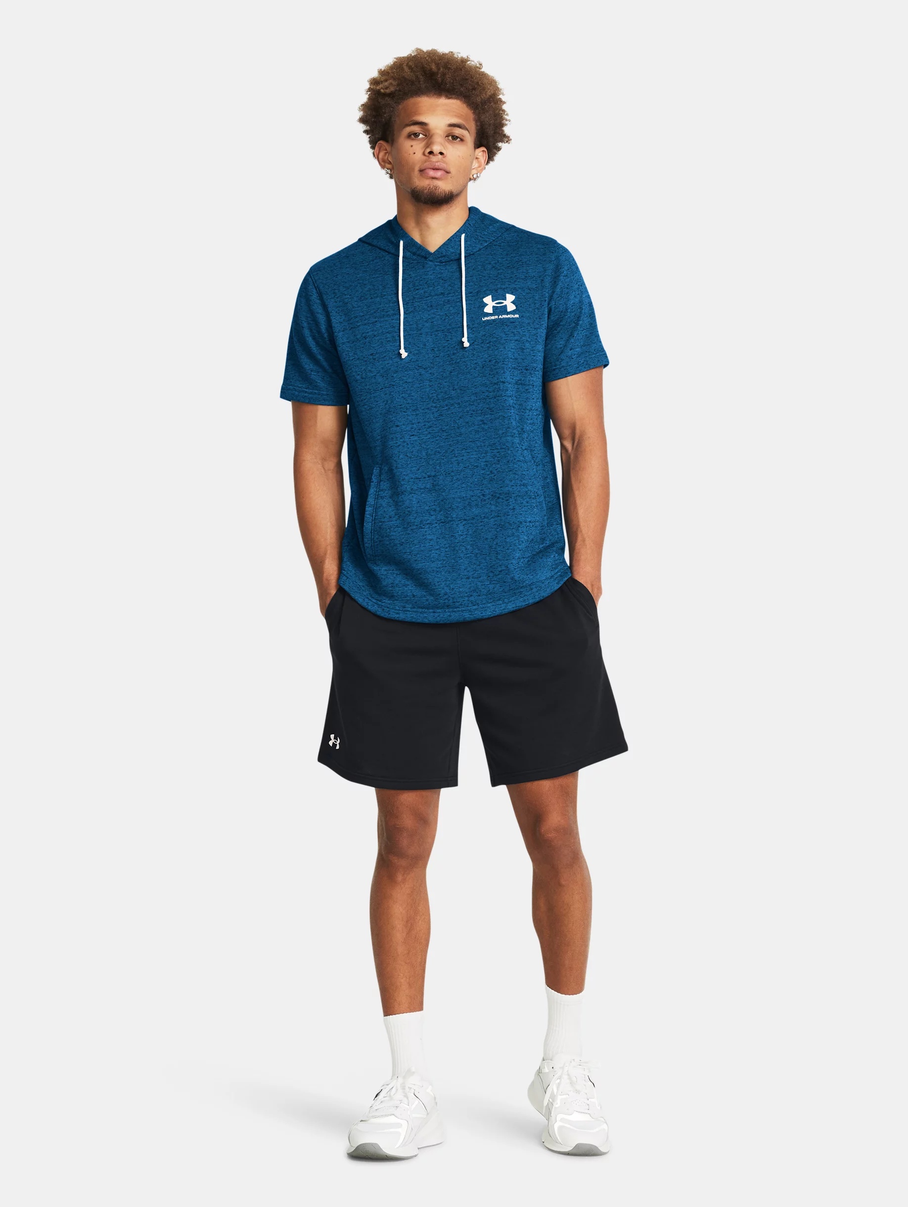 Men's UA Rival Terry Shorts - 5