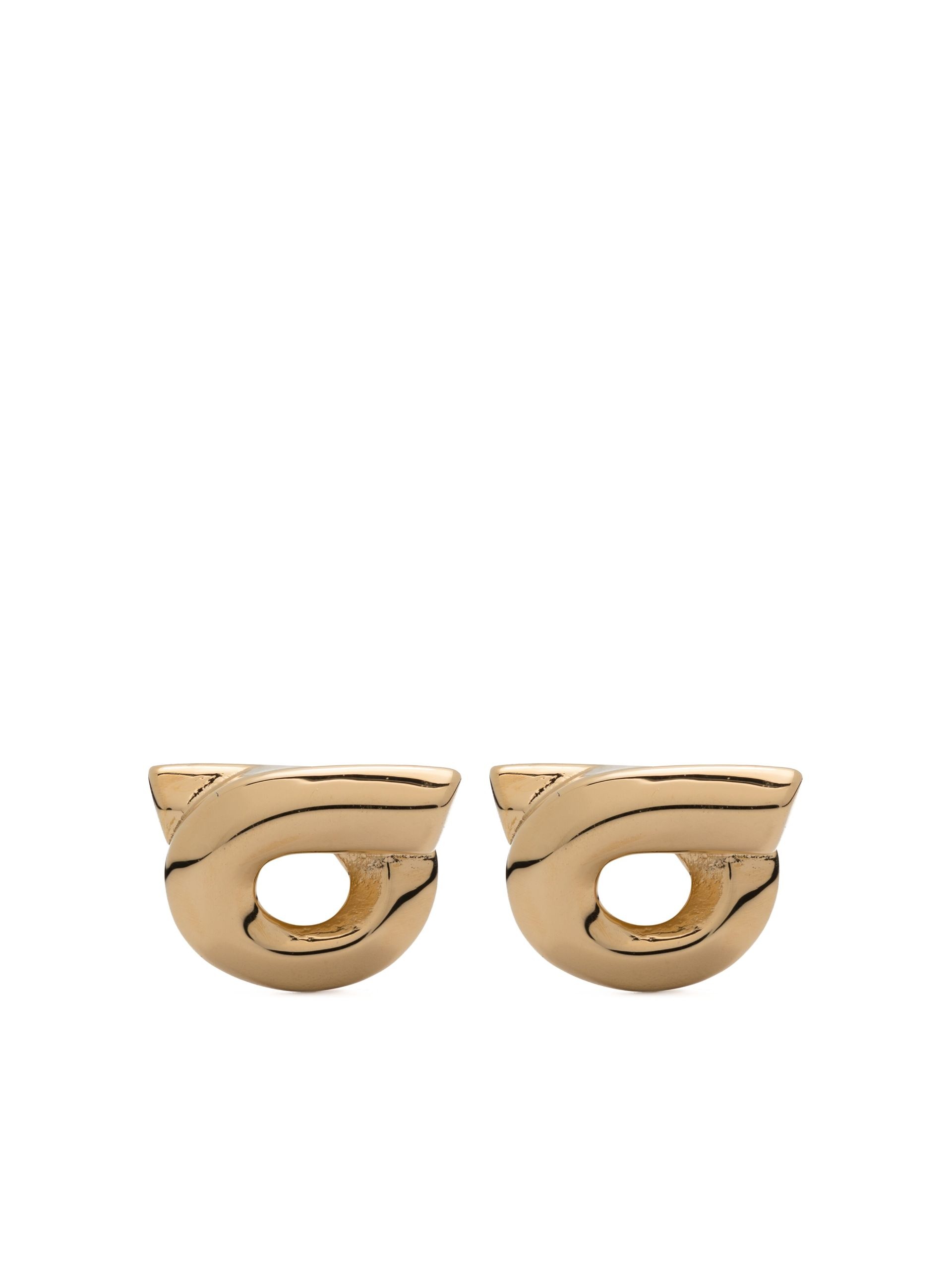 Gold-Tone Gancini 10 Stud Earrings - 1