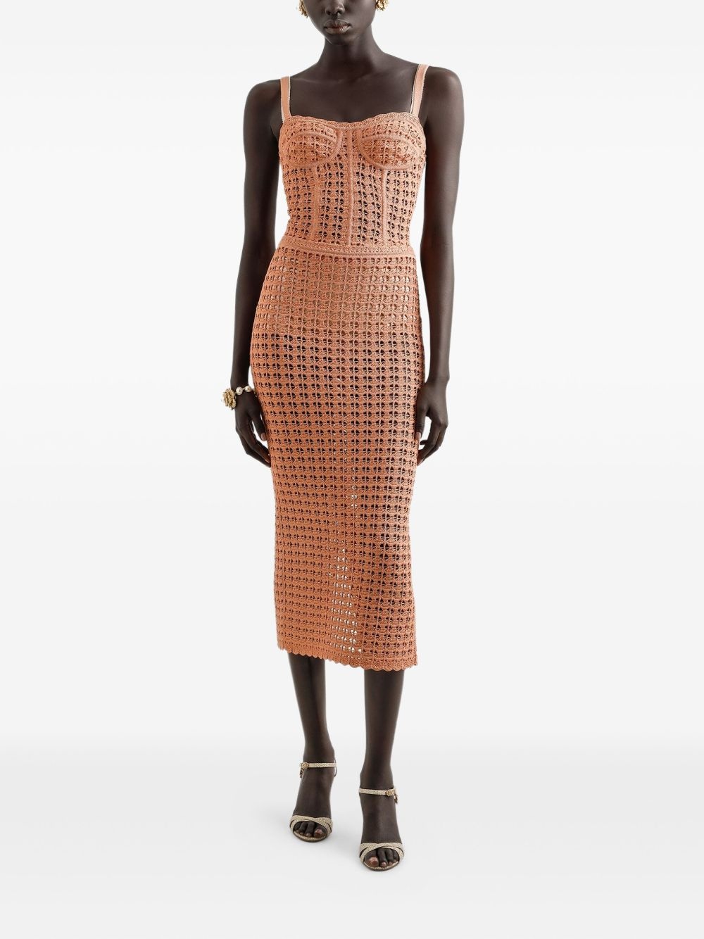 crochet-knit top - 2