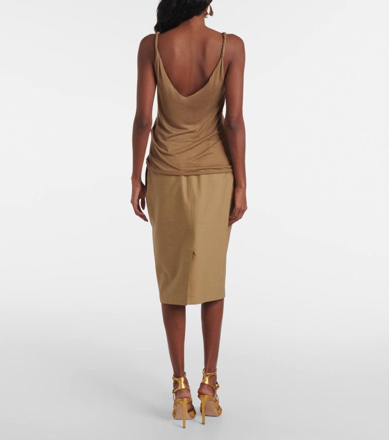 Bamboo jersey tank top 3