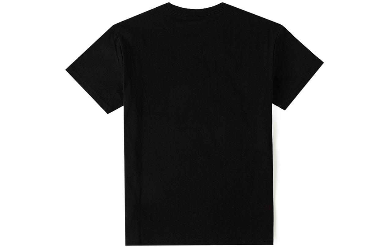 (WMNS) Vans Heart Graphic T-shirt 'Black' VN000KPEBLK - 2