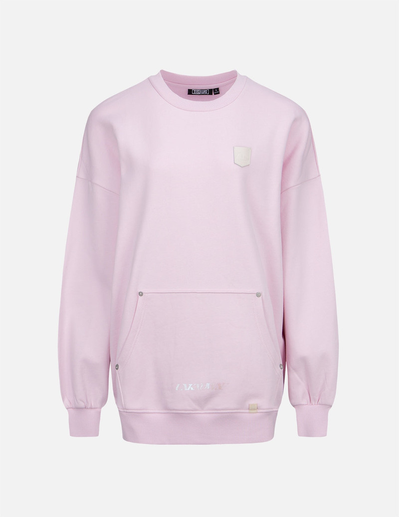EVISU Kamon Pearl Reflective Print Sweatshirt outlook