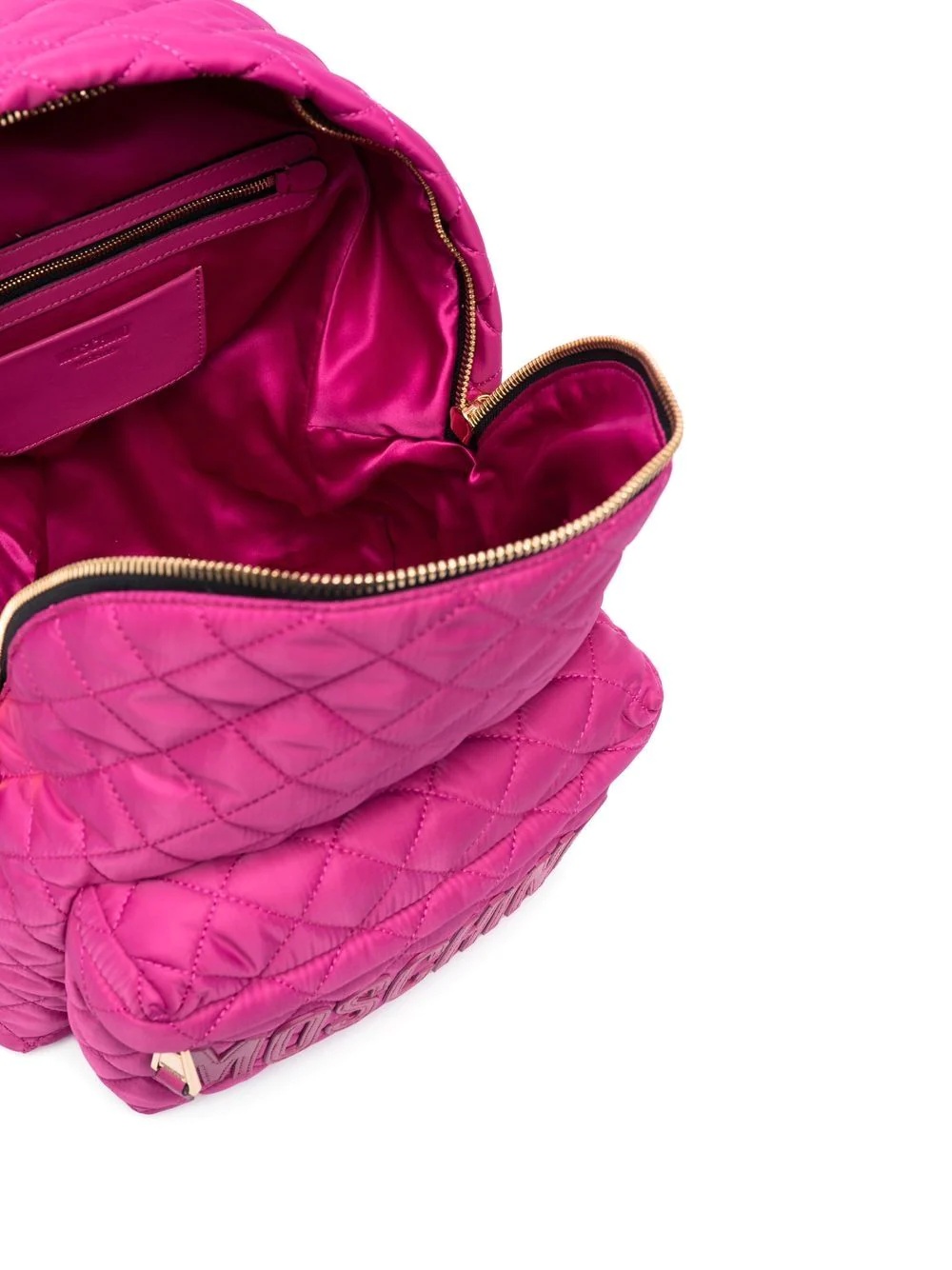 mini quilted backpack - 6