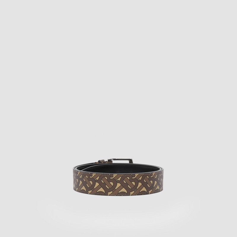 Monogram E-canvas Belt 5