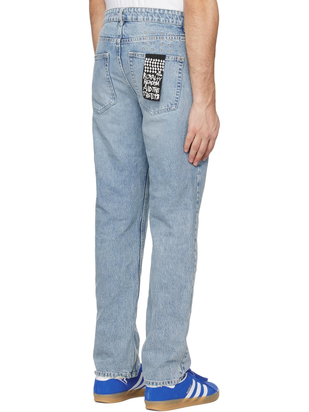 Blue Hazlow Champagne Jeans - 3