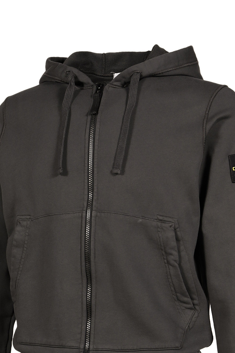 HOODIE SWEATER / LEAD GREY 4
