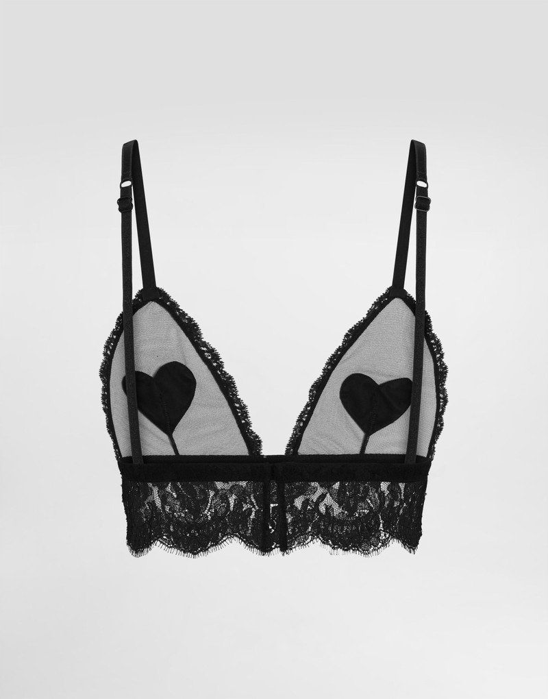 Dolce & Gabbana Tulle and lace bra outlook