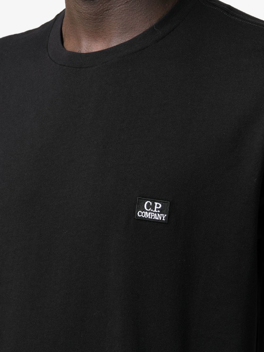 logo-patch crew-neck T-shirt - 5