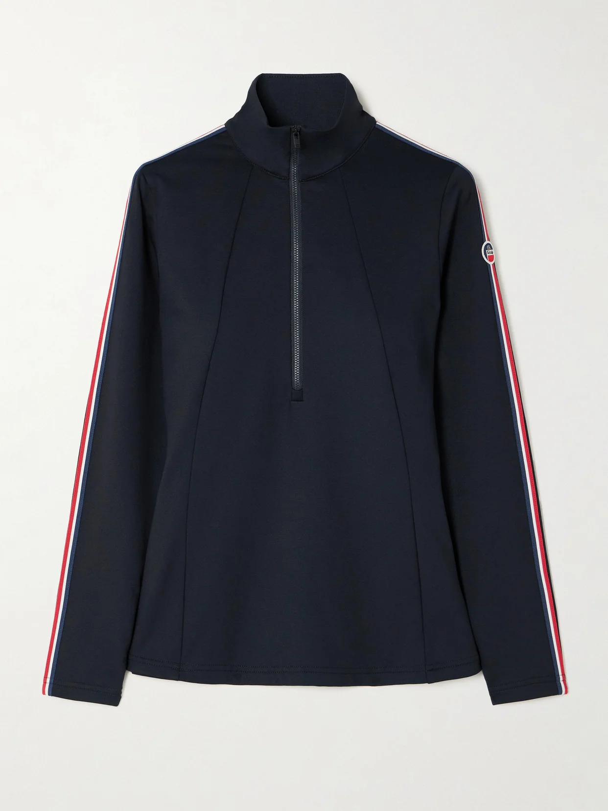 Stellia Ii Grosgrain-trimmed Stretch-jersey Base Layer - 1