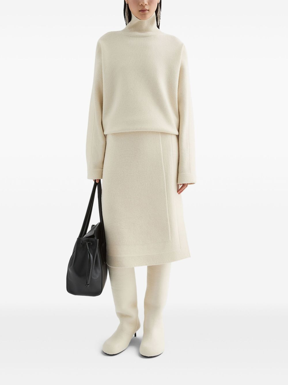 wrap midi skirt - 2