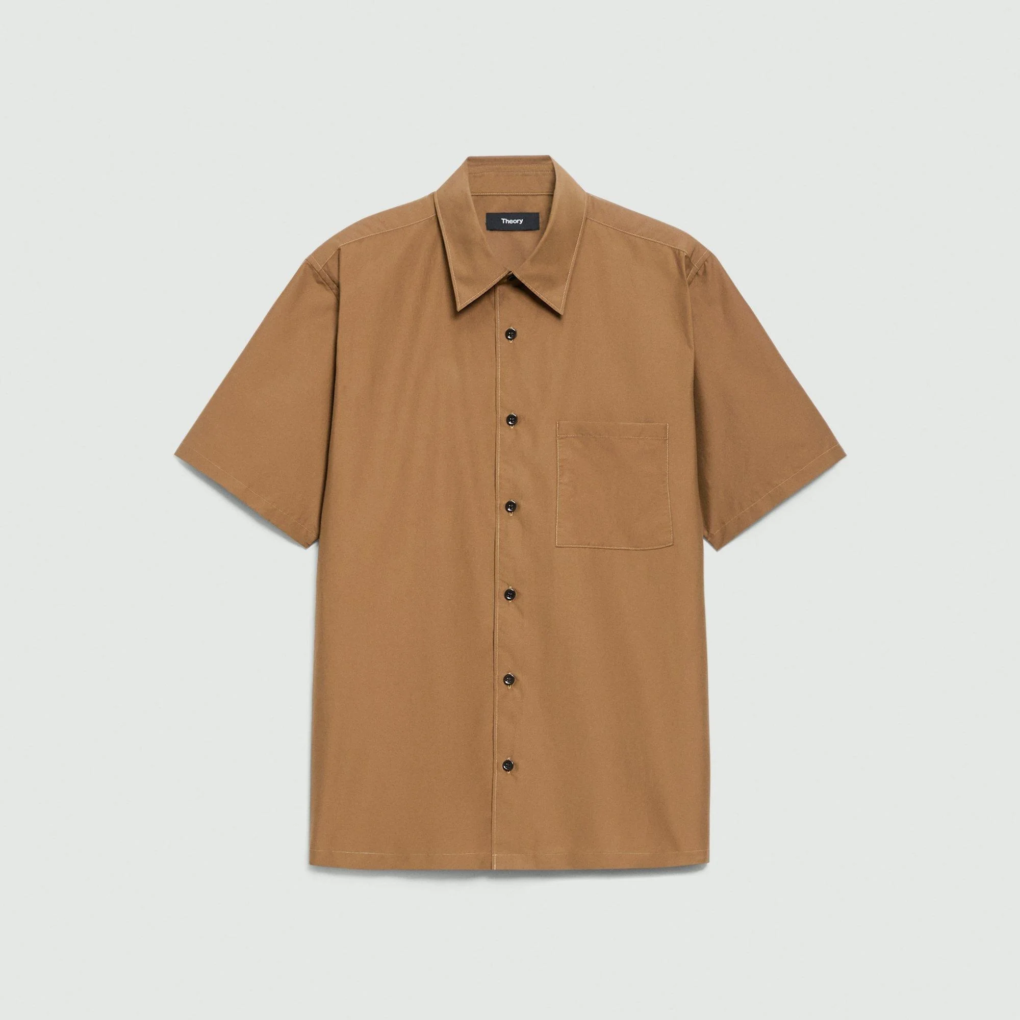 Noll Short-Sleeve Shirt in Cotton-Blend - 1