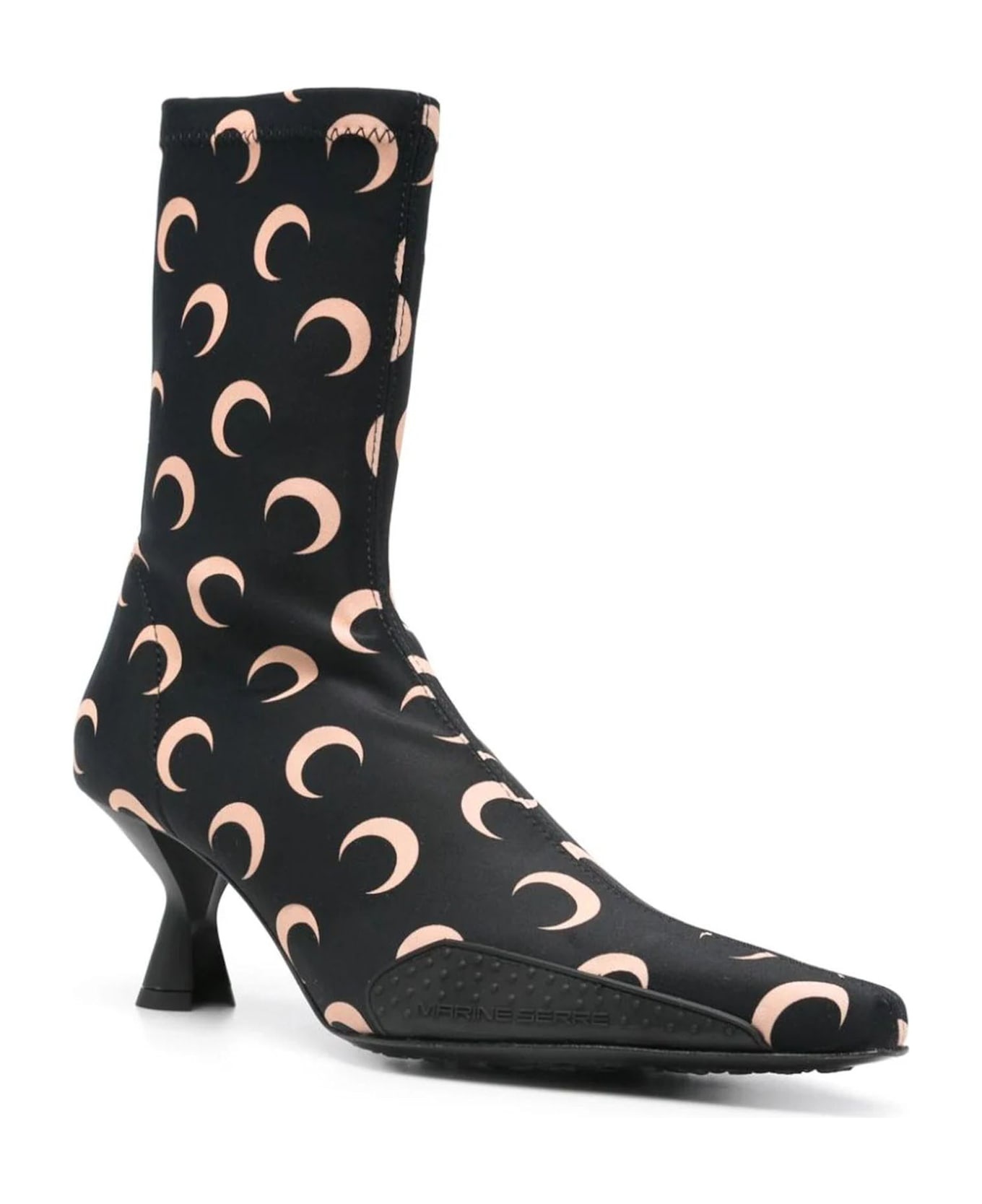 60mm Moon-printed Jersey Boots - 2