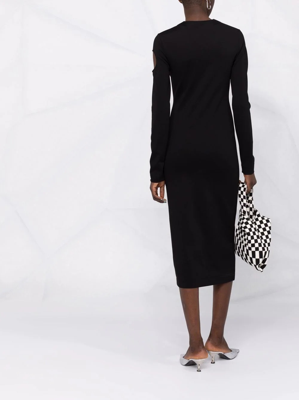 Meteor logo knitted dress - 4