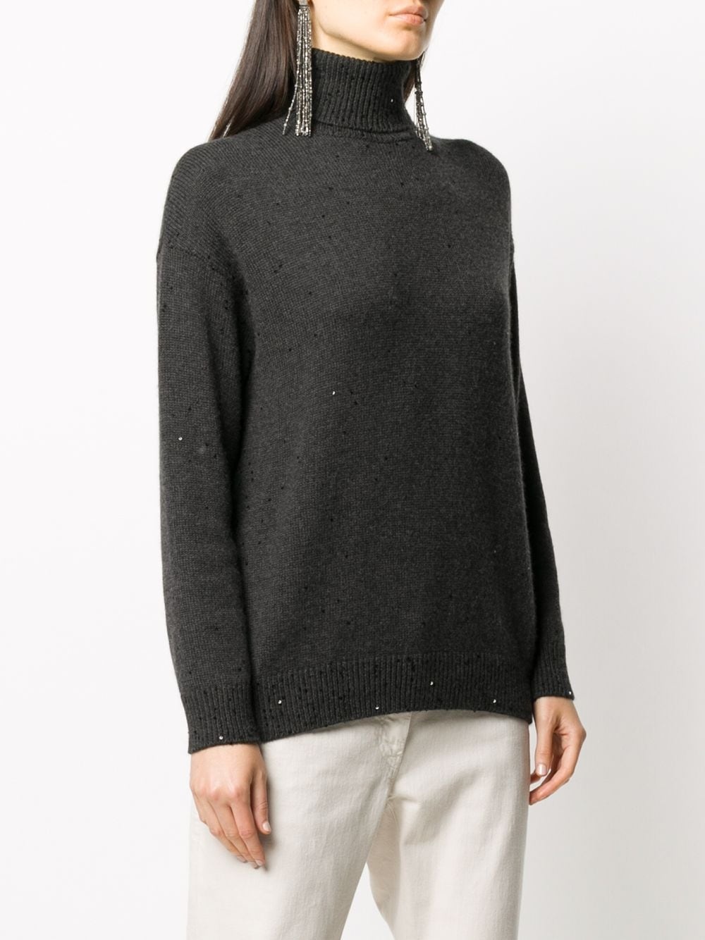 sequin detailjumper - 3