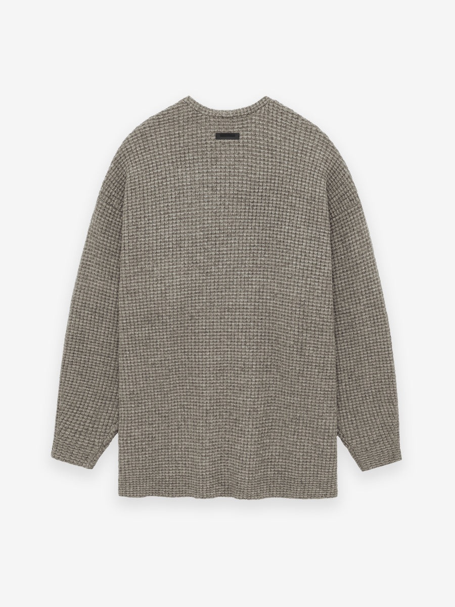 Women's Knit Long Cardigan - 3