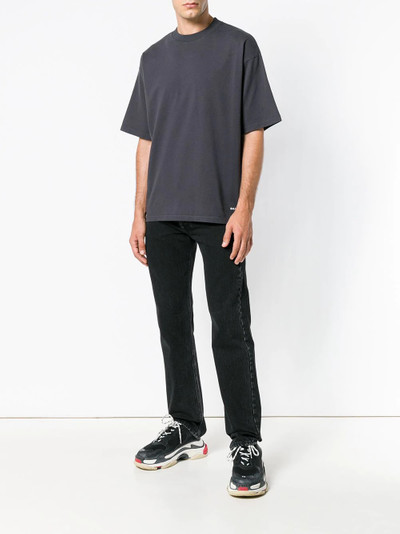 BALENCIAGA embroidered logo T-shirt outlook