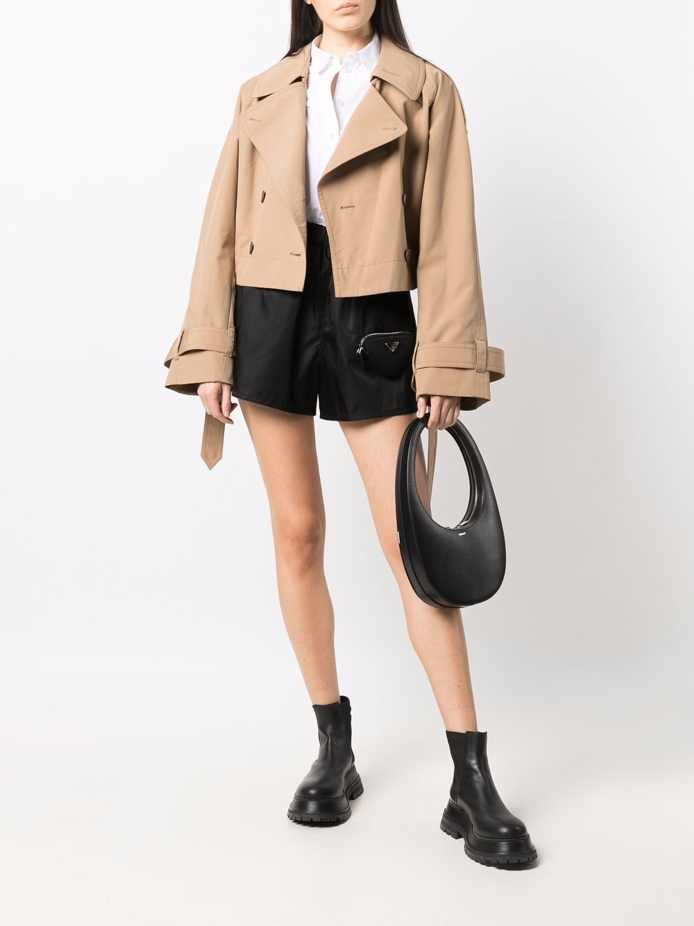 Swipe leather handbag - 2