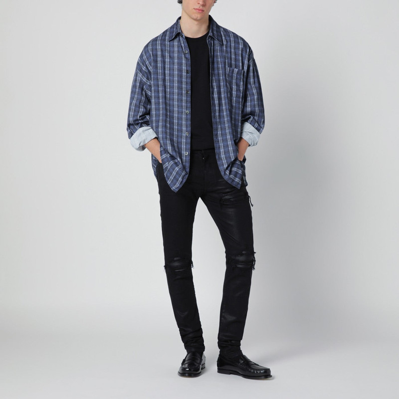 AMIRI Black Wax skinny jeans outlook