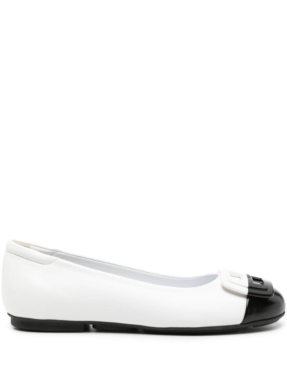 H661 leather ballerina shoes - 1