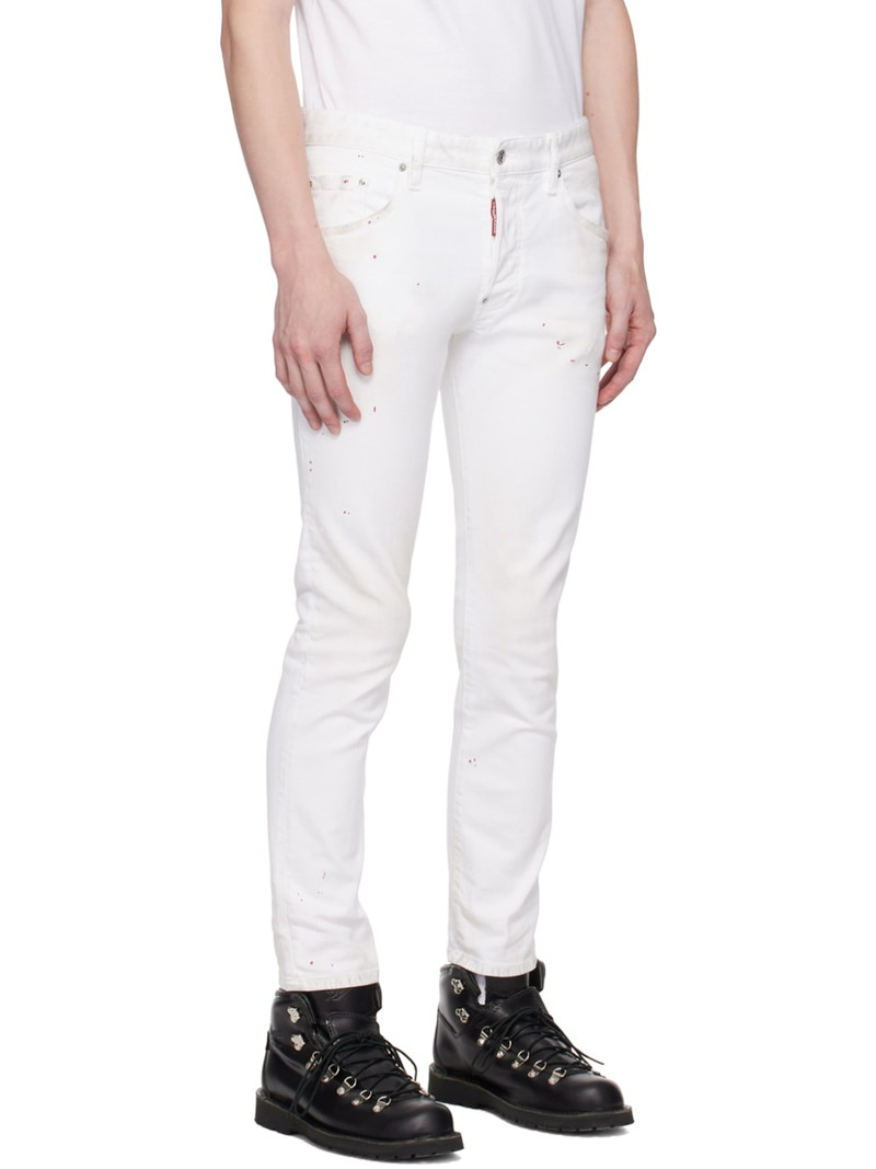 White Skater Jeans 2