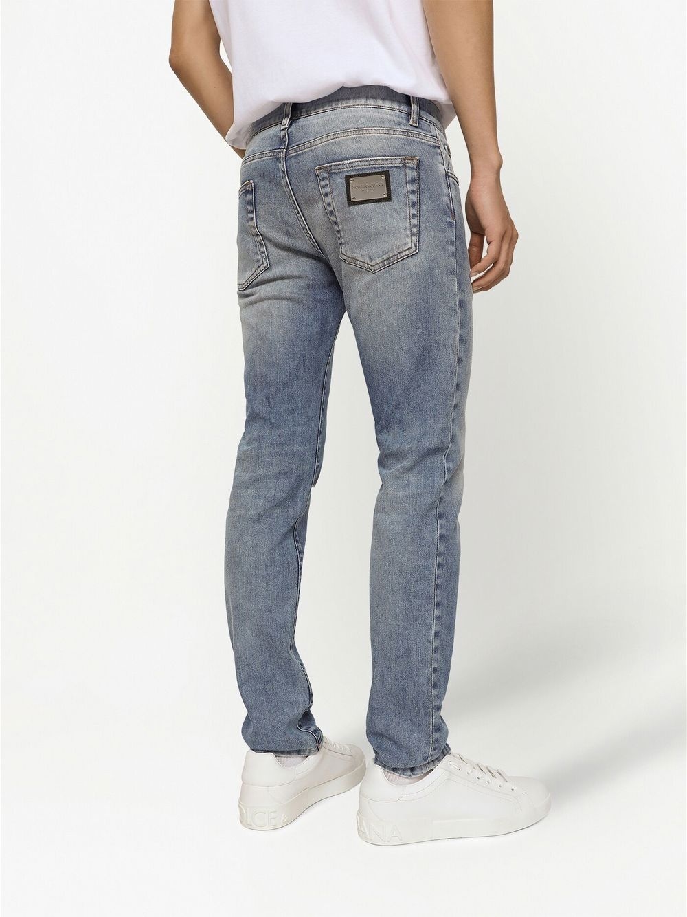 mid-rise slim-fit jeans - 5