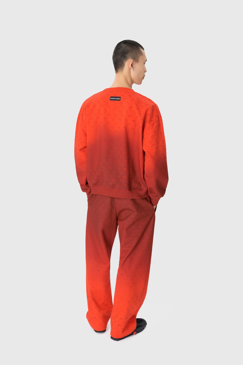 Moon Faded Fleece Oversized Sweatshirt 4