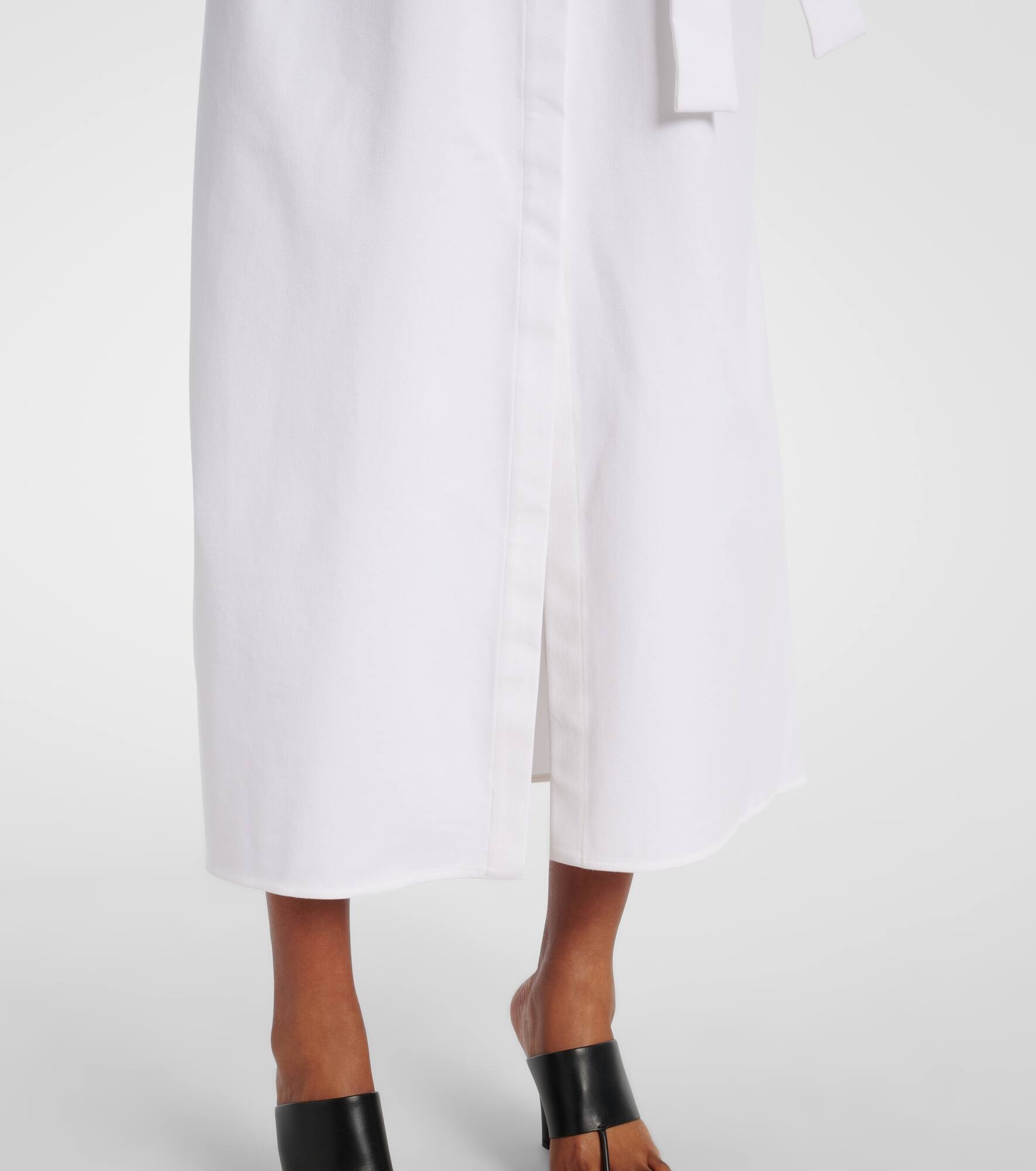 Arezzo gabardine shirt dress - 6