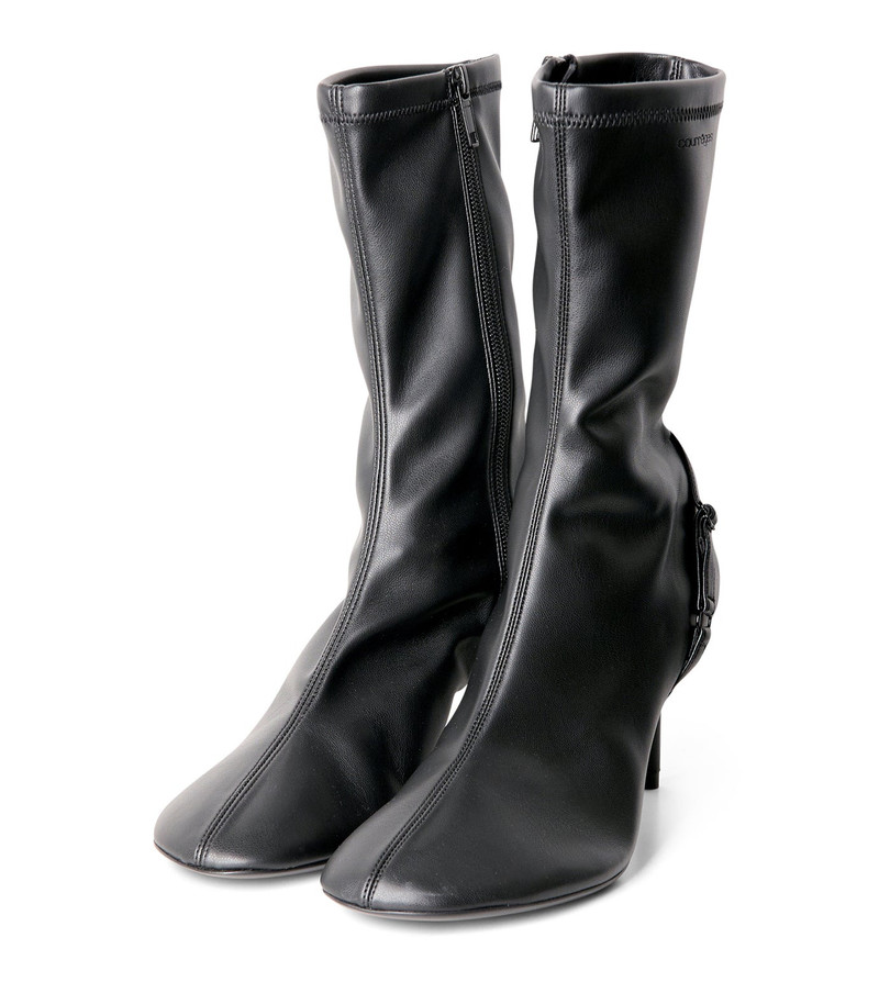 courrèges Oblique Strap Ankle Boots outlook