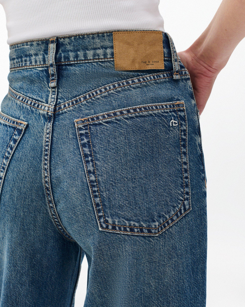 Andi Ankle Wide-Leg Jeans Featherweight in Declan 5