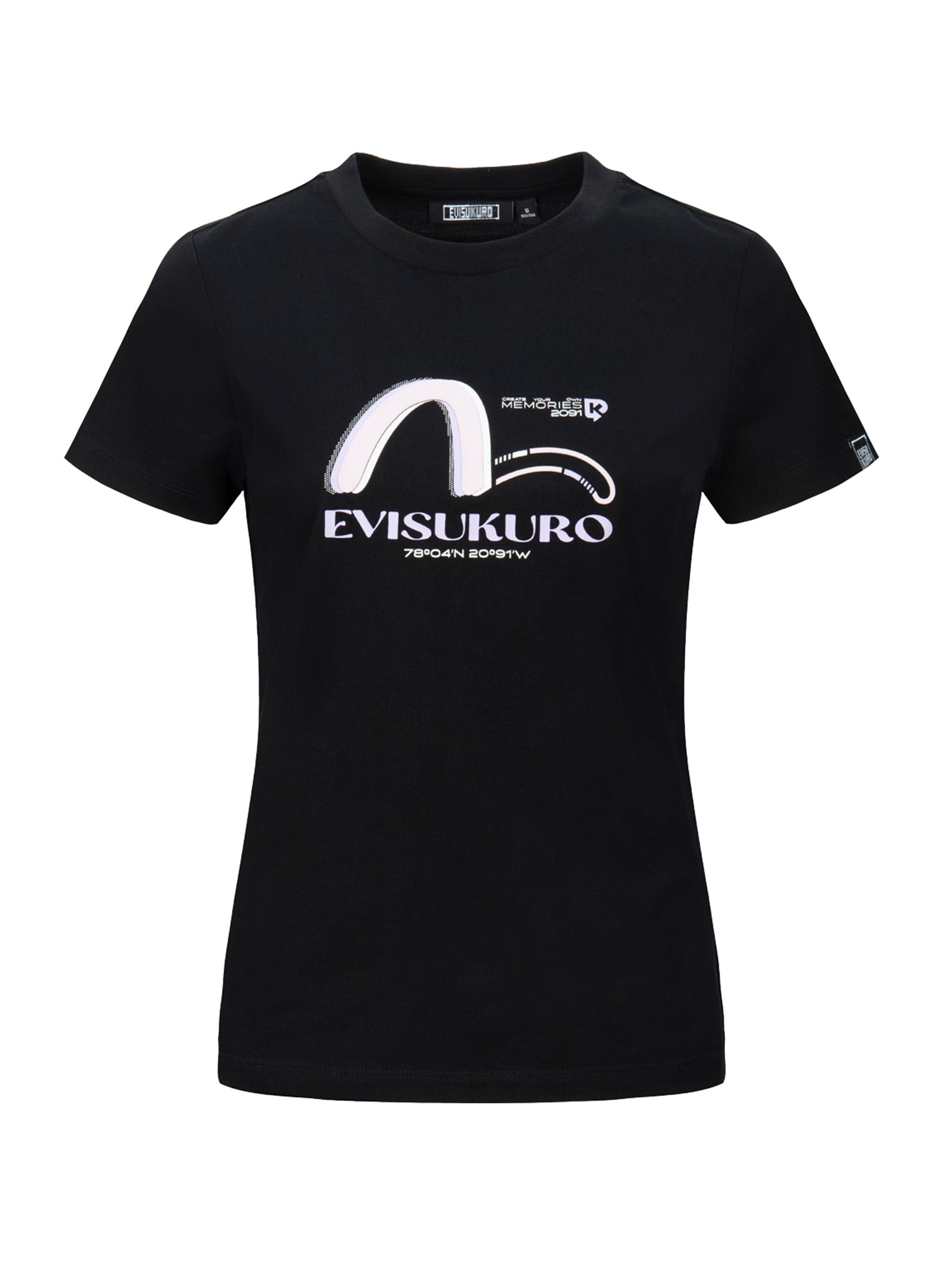 Seagull and Logo Print Regular Fit T-Shirt - 12