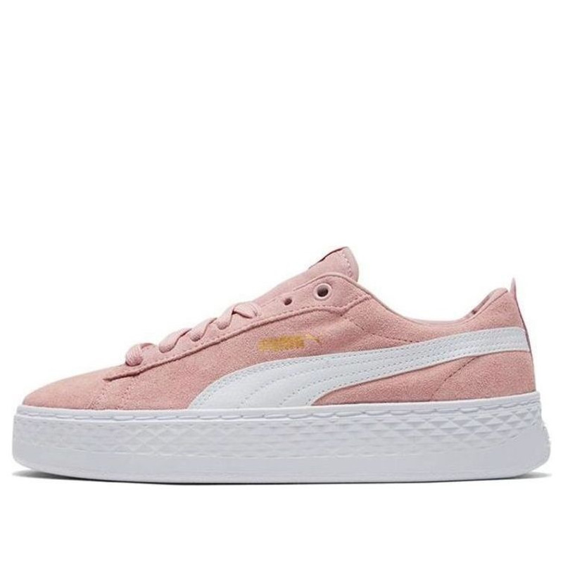 (WMNS) PUMA Smash Platform SD 'Bridal Rose' 366488-10 - 1