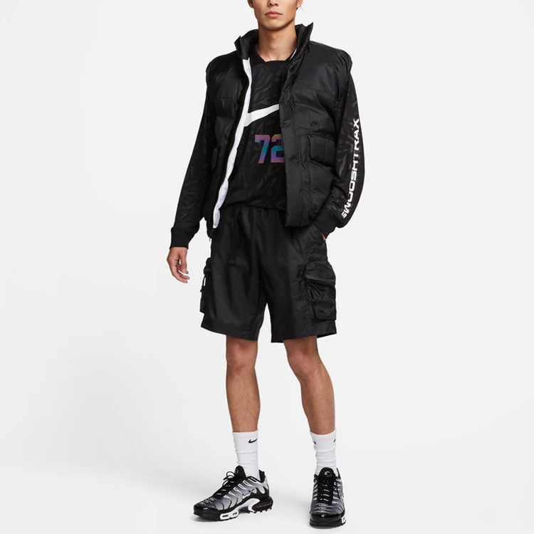 Nike Sportswear Tech Pack Cargo Pocket Shorts 'Black' DX0230-010 - 4