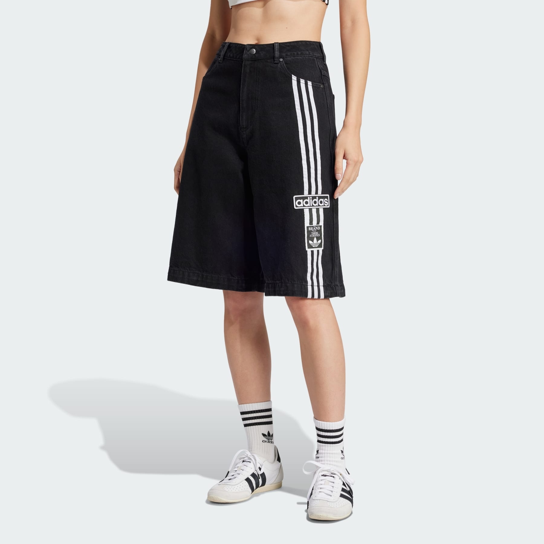 adidas Adibreak Denim Two-In-One Pants | REVERSIBLE adidas Adibreak Denim Two-In-One Pants | REVERSIBLE