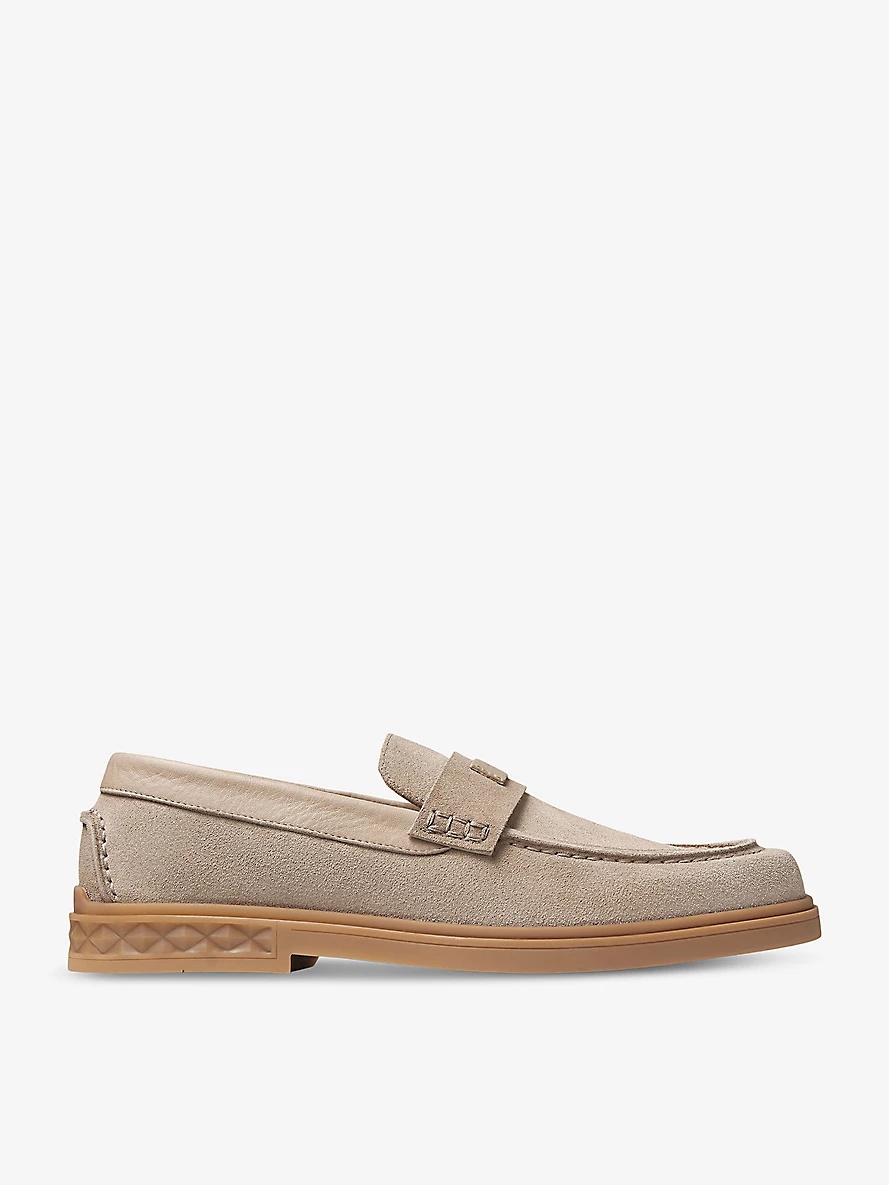 Josh Driver reverse-suede loafers - 1