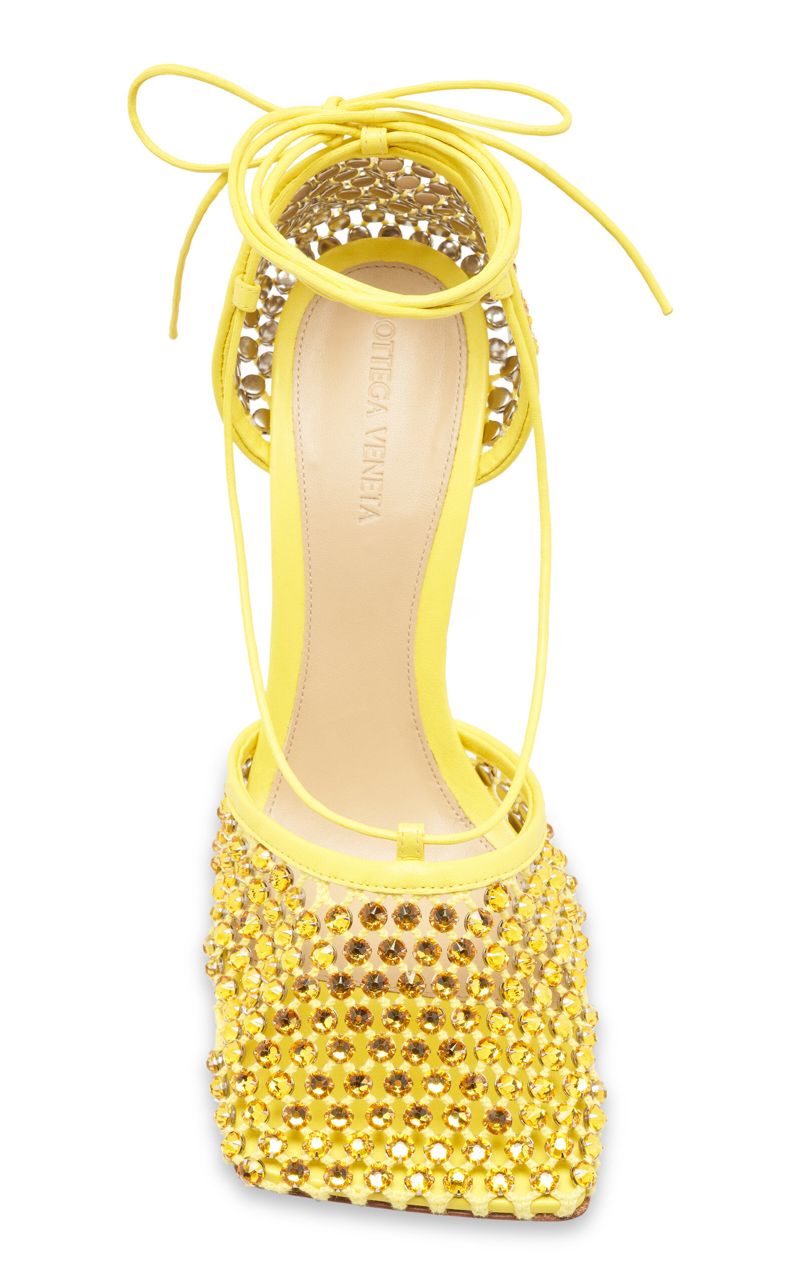 Sparkle Stretch Sandals yellow - 3