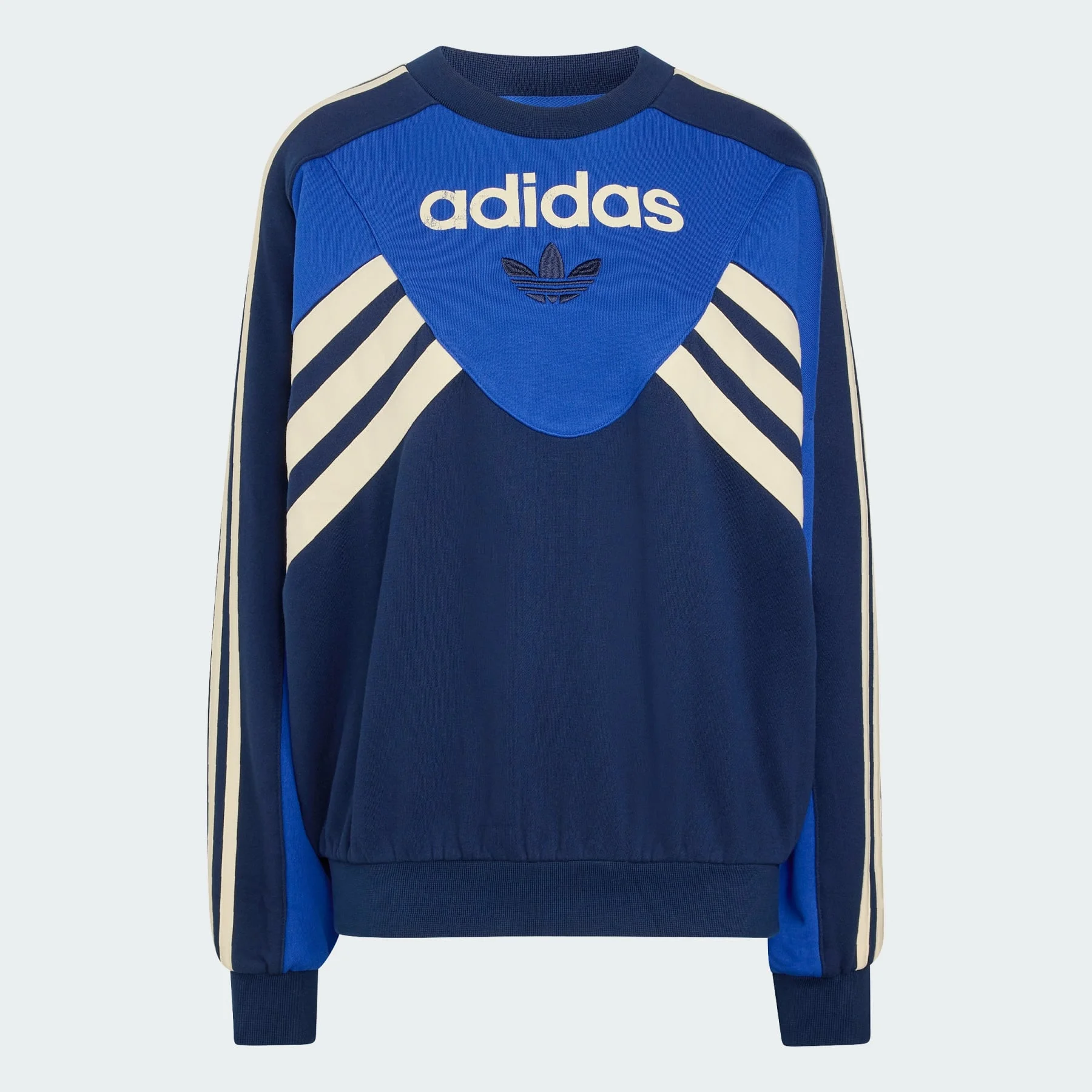 GARMENT WASHED GRAPHIC CREW Sweatshirt - 1