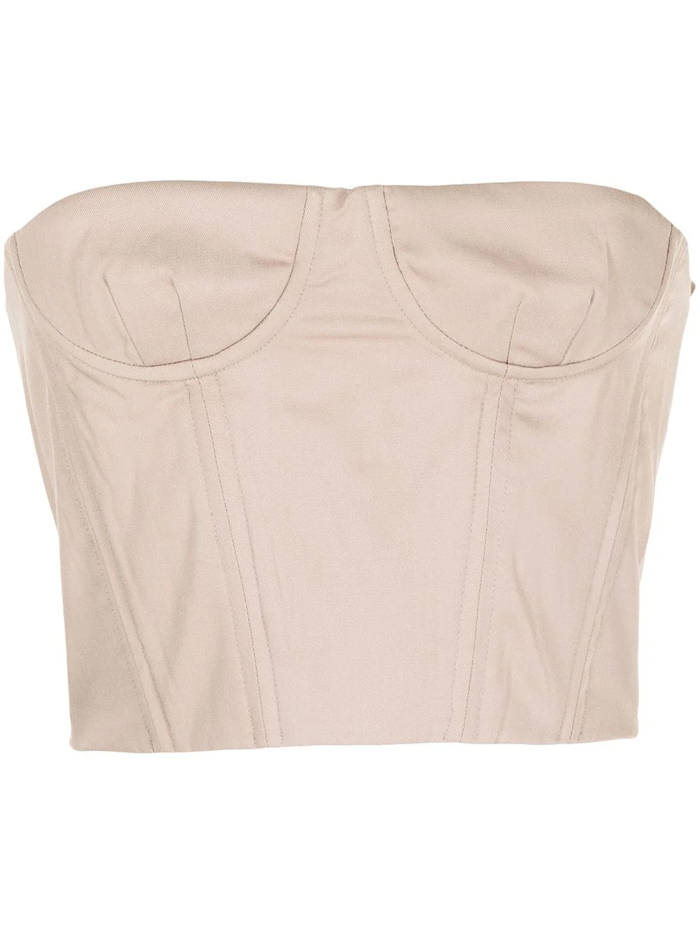 cotton corset top - 1