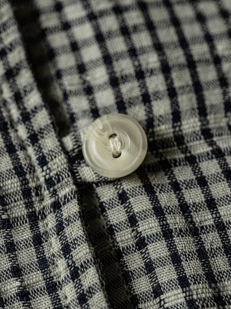 Lollo Check Indigo Dress Blue 5