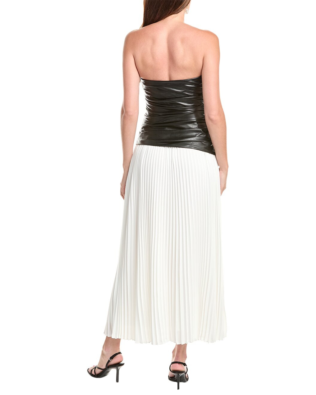 SIMKHAI Arie Strapless Bustier Midi Dress - 2