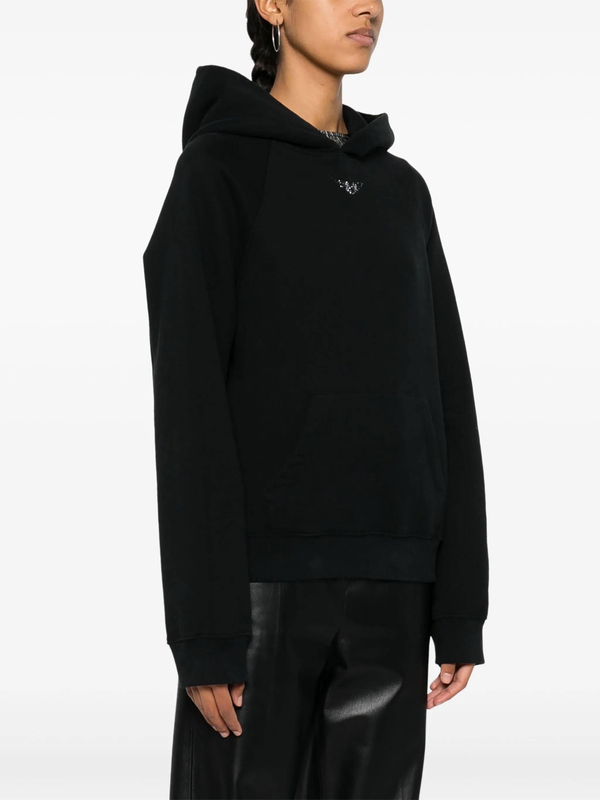 Zadig & Voltaire Georgy Wings-appliqué Hoodie - 2