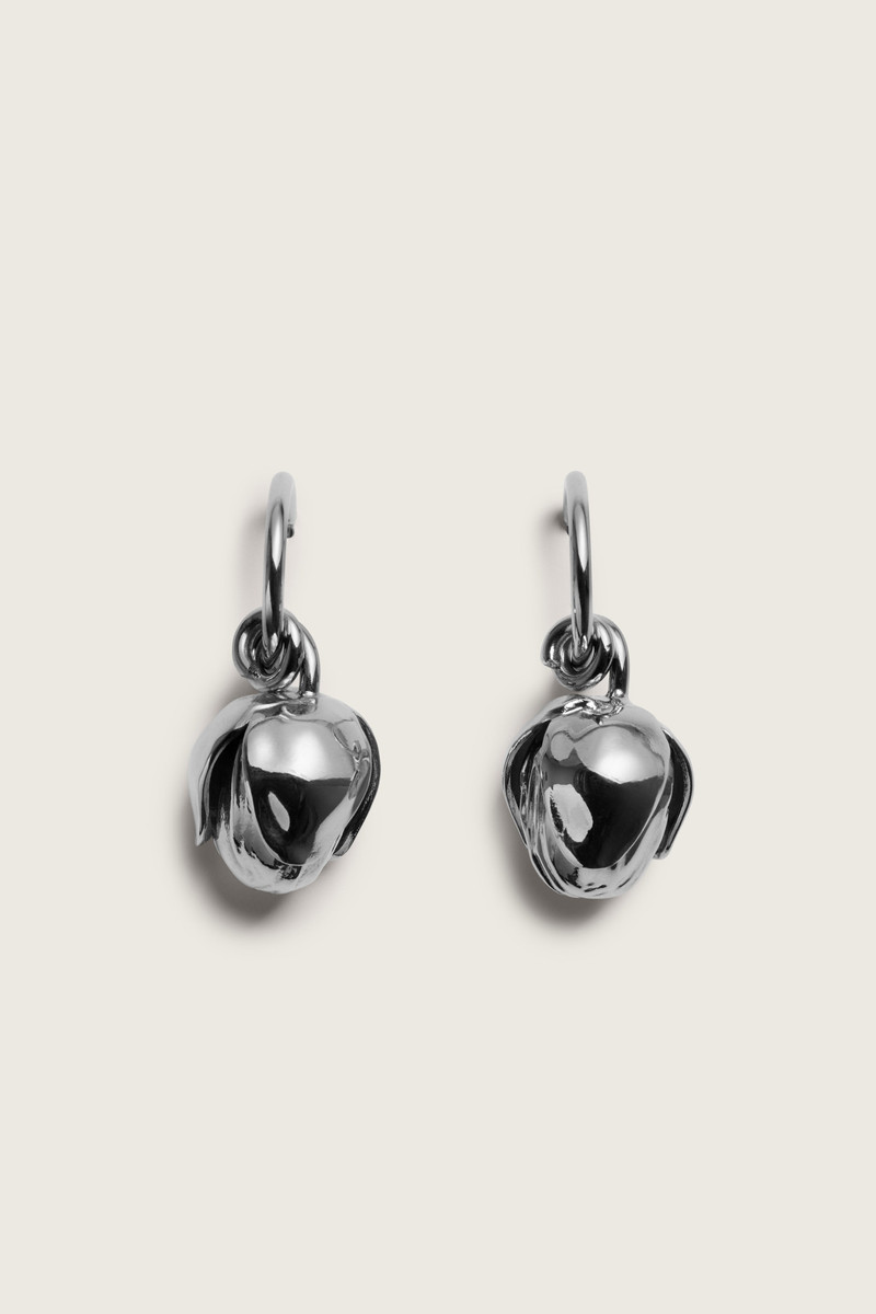 Poppy Bud Hoop Earrings 1