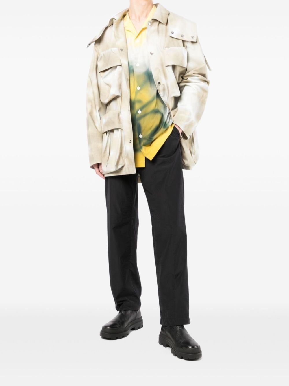 tie-dyed jacket - 2