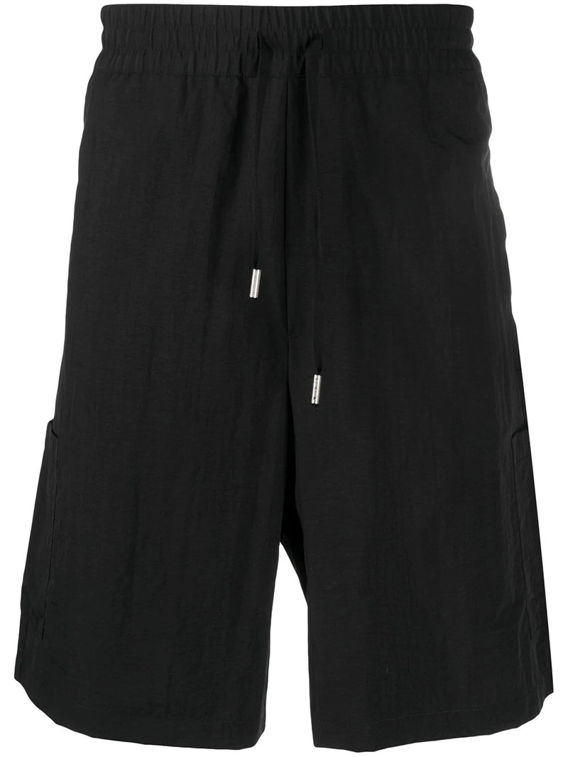 logo-patch track shorts 1