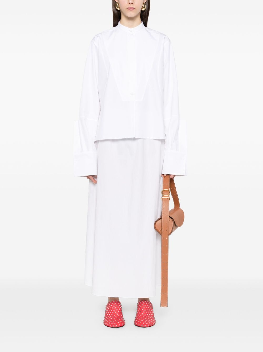 organic-cotton poplin shirt - 2