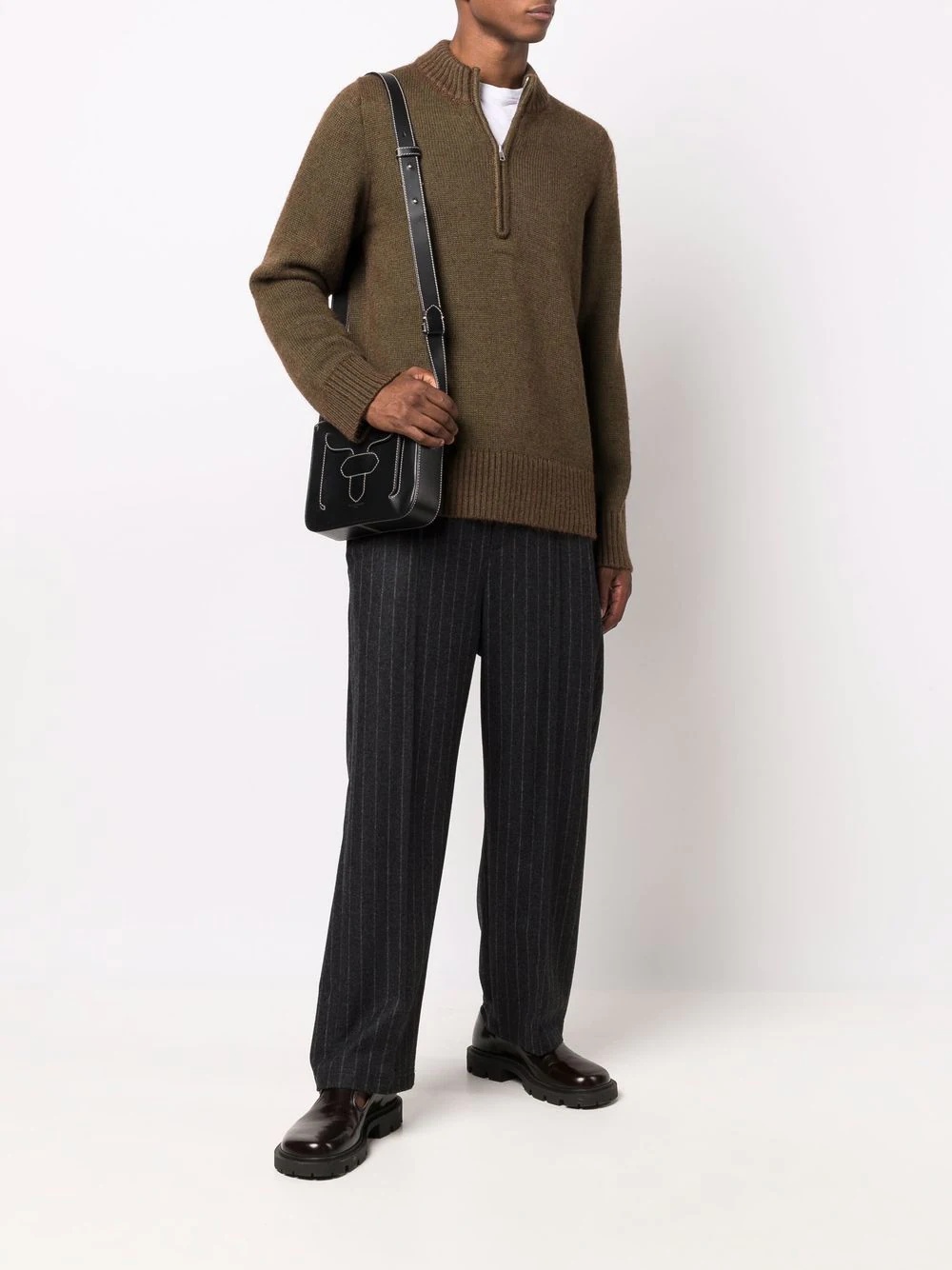 ribbed detail jumper - 2
