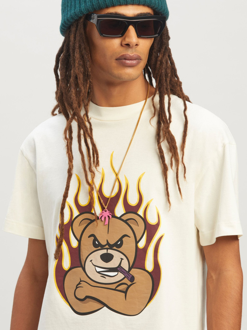 8 MONCLER PALM ANGELS T-SHIRT WITH BEAR 7
