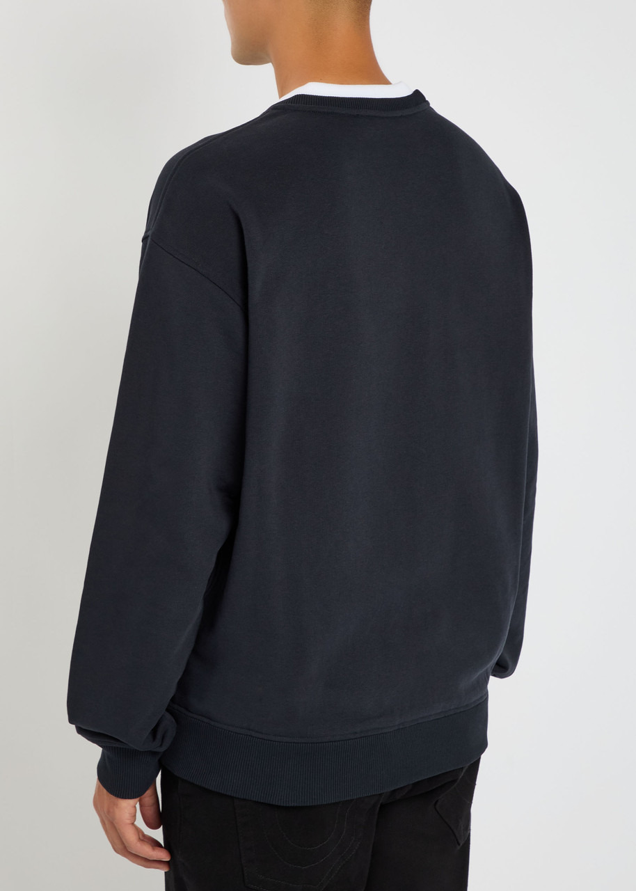 Dolce & Gabbana Logo-embroidered Cotton Sweatshirt - 3