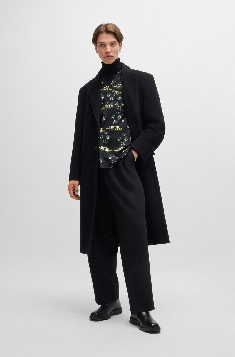 HUGO RELAXED-FIT SHIRT WITH 70S FILM GRAPHICS outlook