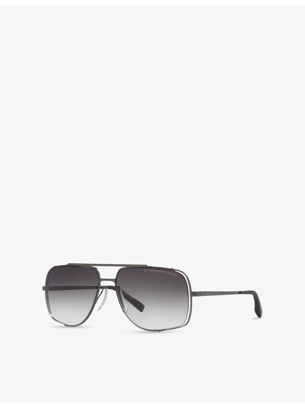 D4000449 MIDNIGHT SPECIAL DRX 2010 Square-Frame Titanium Sunglasses - 2