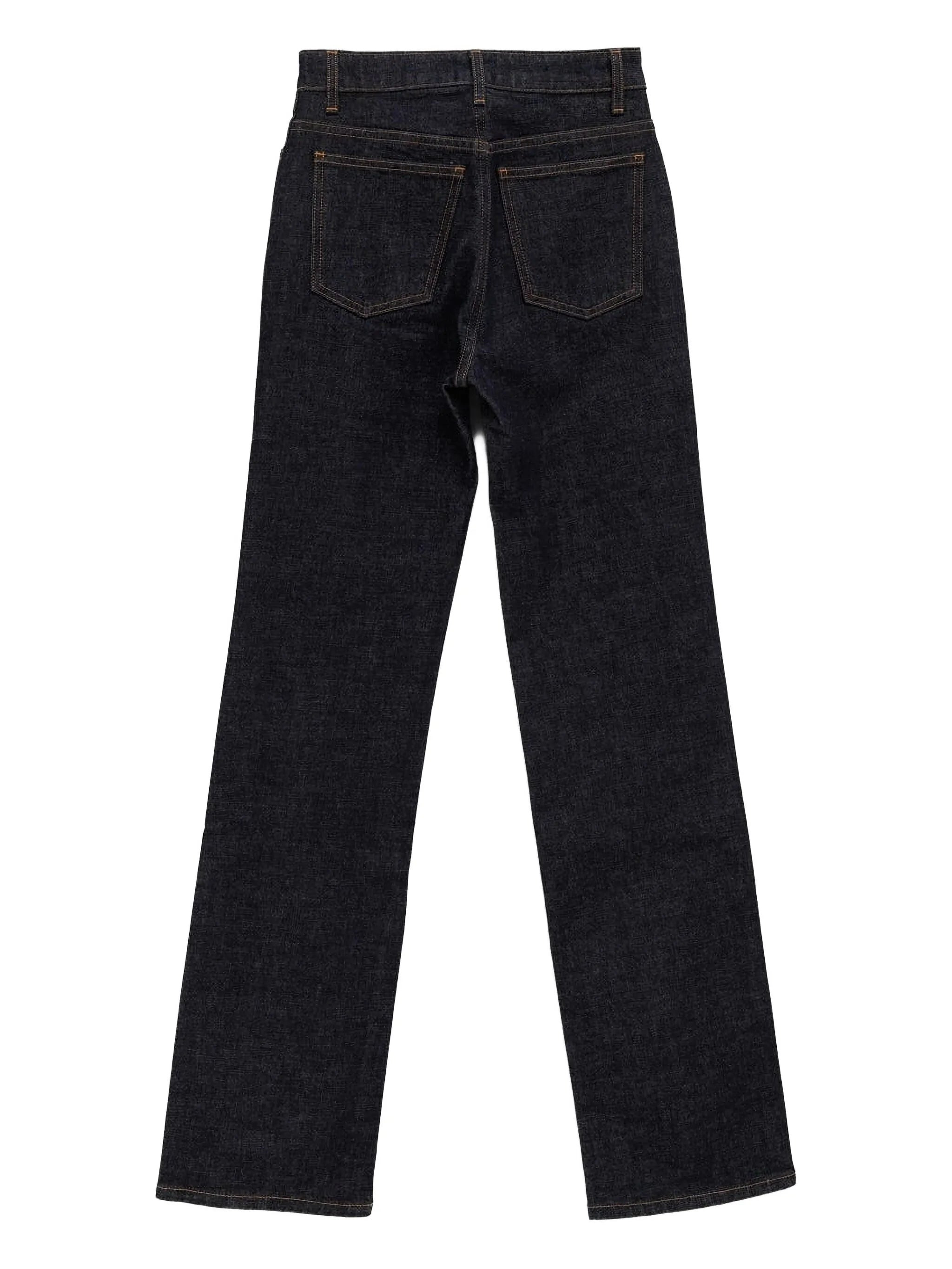 button-embellishment jeans - 2